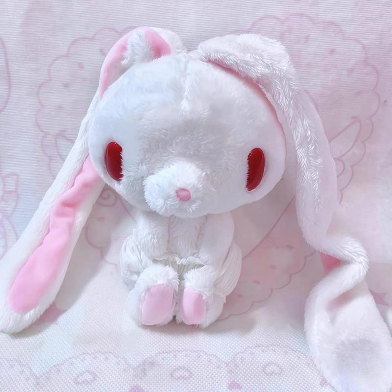 Anime Hanyou Usagi All Purpose Long Ear Bunny Plush Keychain Gloomy Bear Pink White Lovely Plush Doll Toy Soft Stuffed Bag Charm