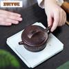 240ml Traditional Yixing Purple Clay Teapots Handmade Large Caliber Pot Raw Ore Iron Blood Red Sand Kettle Chinese Zisha Tea Set