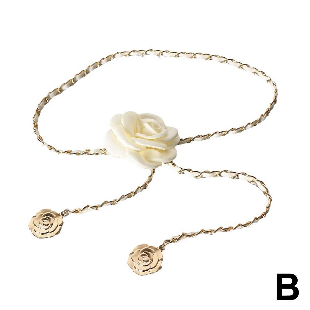 

Маленький Ароматний Вітер Металевий Пояс-Ланцюжок Аксесуари Сукня Високоякісна Корейська Версія Мережевої Зірки З Тонким Ремінцем Жіночий