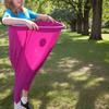 Granny Pants Field Family Reunion Game with 4 Bouncy Balls Outdoor Games Set with Oversized Pants for Outside Backyard Field Day