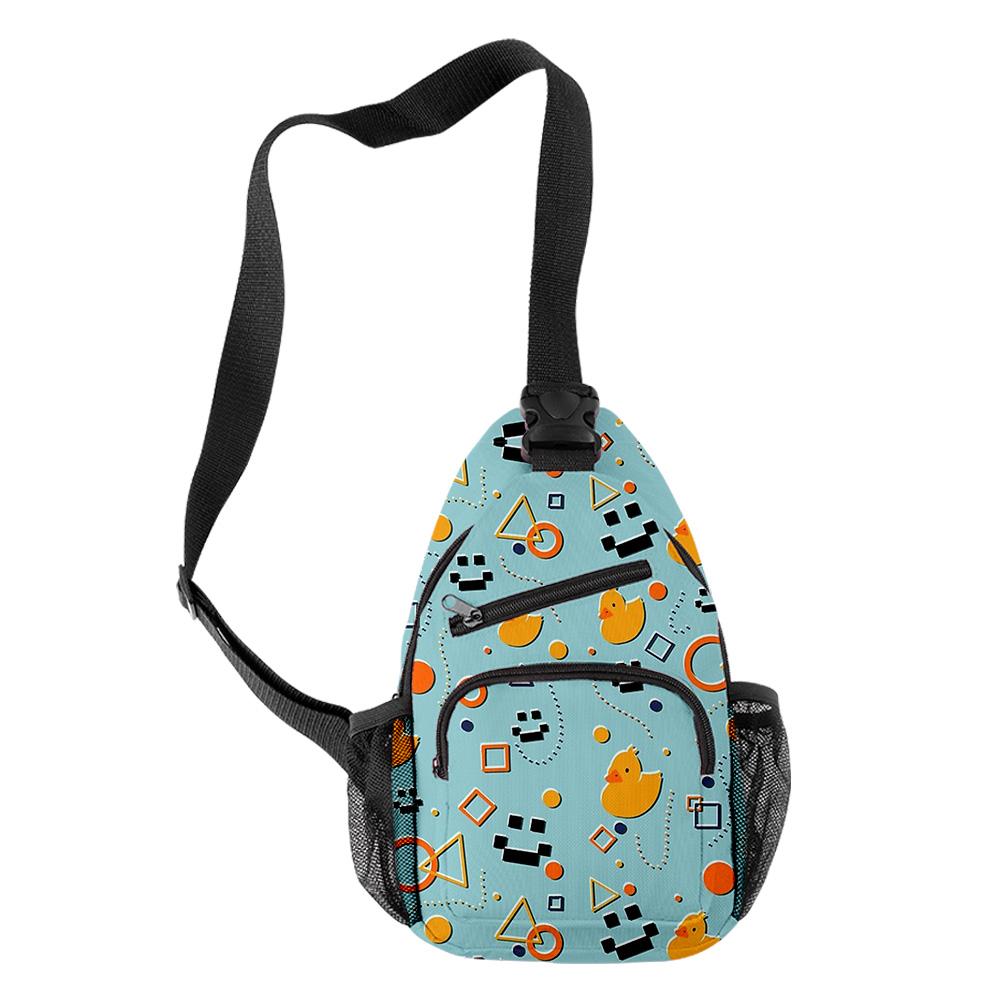 Classic Novelty Cool Dreamteam Crossbody Chest Bags Oxford Waterproof Boys/Girls Sports Travel Bags 3D Print Shoulder Bags