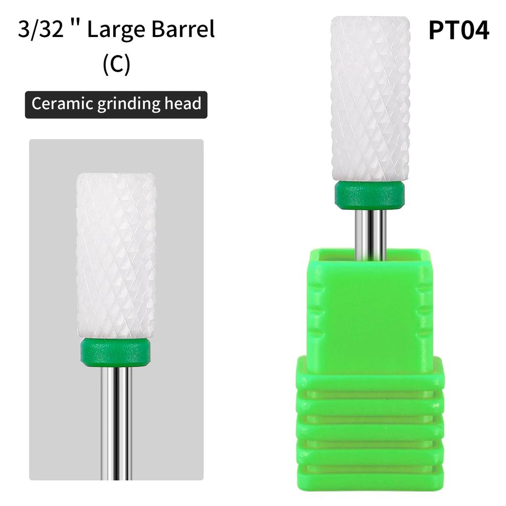 25 Types Ceramic Milling Cutter Nail Drill Bit Electric Manicure Pedicure Mill Bits Machine Files Nail Art Tools Equipment