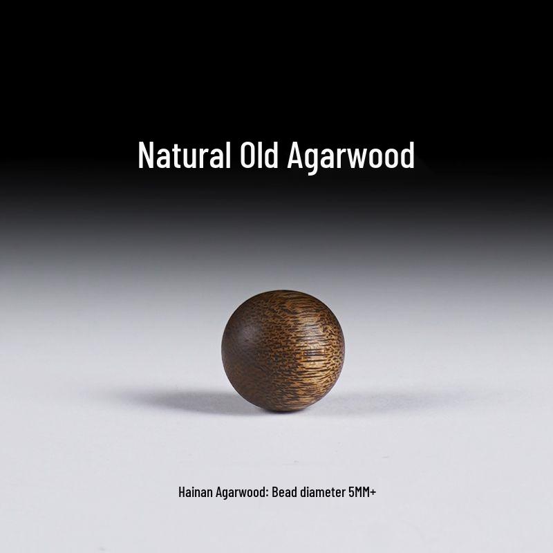 Hainan Agarwood Kynam Prayer Bead Bracelet Pendant DIY Accessories