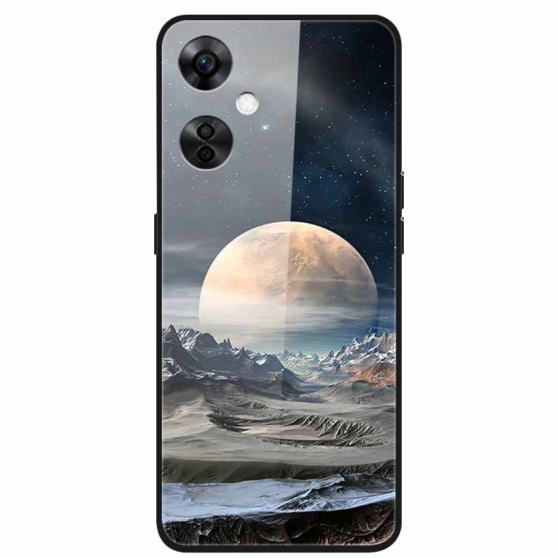 For One Plus Nord CE 3 Lite 5G Case N30 Tempered Glass Hard Back Cover for Oneplus Nord CE3 Lite N 30 Cases Bumper 3lite CE3Lite