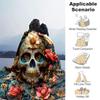 1pc Day of the Dead Design Theme Blanket Soft Throw for Home Decor, Perfect Gift for and , for All Seasons .K028