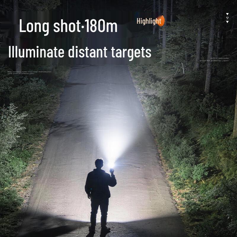SupFire C2 Rechargeable LED Flashlight