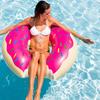 Sommer Wasser Aufblasbare Donut Schwimmen Ring Outdoor PVC Kinder Erwachsene Schwimmen Rettungsring Pool Spielzeug