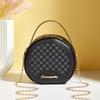 Women's bags are new in autumn, fashionable and casual. Today, it is popular to carry a small round bag with messengers.