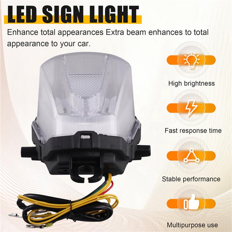 Motorcycle Taillight Rear Brake Turn Signal Integrated Tail Light For Suzuki GSXR1000 GSXR1000R 2017-2026