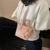 Fashion women's bag 2025 new messenger bag bucket bag niche design high sense versatile shoulder handbag