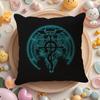 F-Fullmetal A-Alchemist Cushion Cover Linen Organic Fabric Double-Sided Printing Breathable Pillow Case Sofa Home Decor Gift