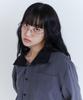 PARADIGMFILM [Ep.03] High-Neck Brushed Viscose Shirt (Charcoal)