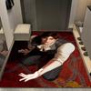 Cartoon Anime Carpets for Living Room Bedroom Bedside Soft Area Rug Anti-slip Large Size Balcony Floor Mat Indoor Decoration