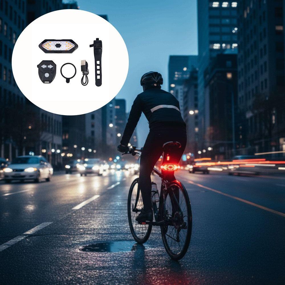 Wireless Remote Control Bicycle Turn Signal Light  Personal Transportation