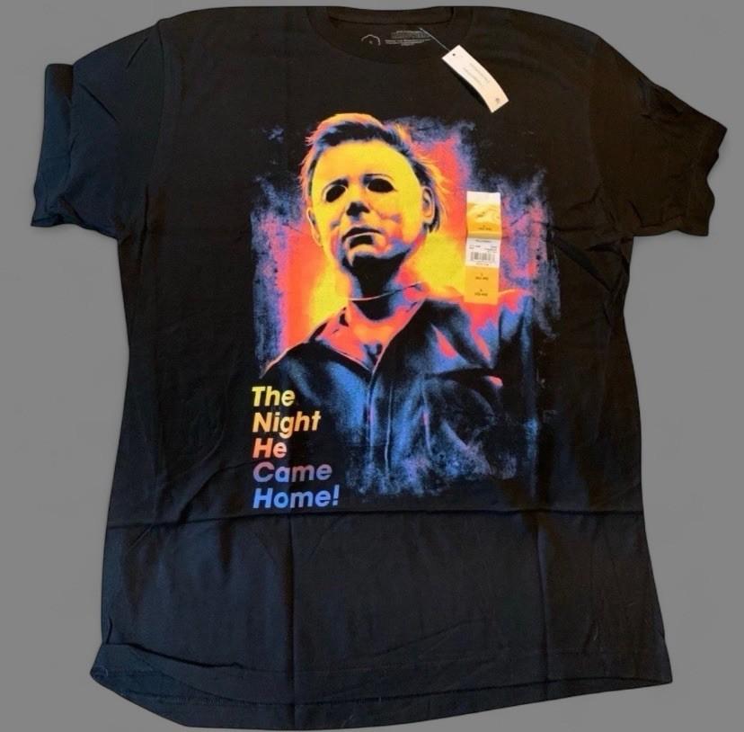 NEW Adult Large Halloween Michael Meyers The Night He Came Home TShirt (M867) Unisex T-Shirt S