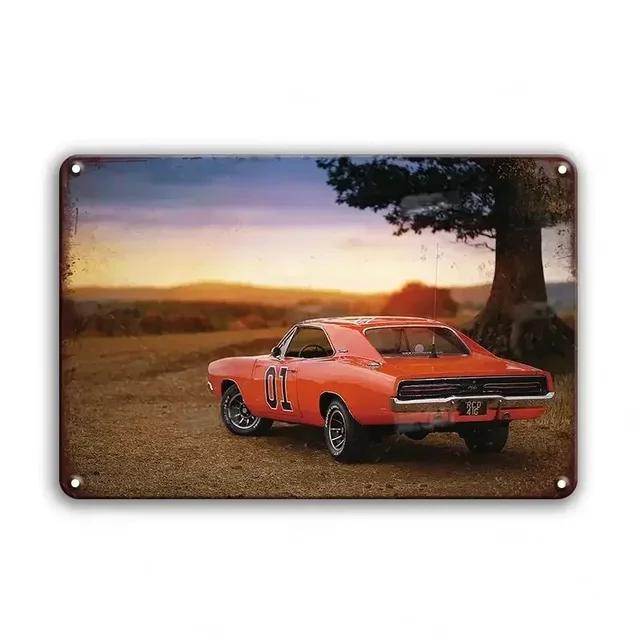 Vintage S GTI Sports Classic Car Metal Tin Sign Plaque  Retro Wall Art for Garage Man Cave Living Room Home Decor  X Inch