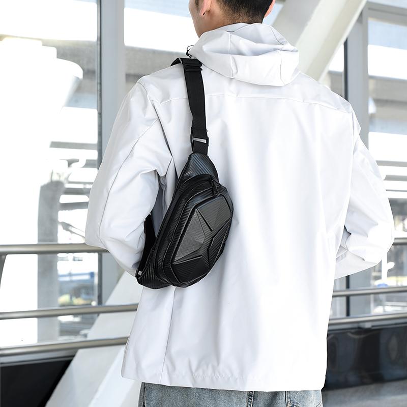 Módní voděodolné batohy do pasu jednobarevné balení Fanny Pack Unisex tašky na opasek Neformální cestování Úložný prostor na telefon taška na hrudi Crossbody kabelka