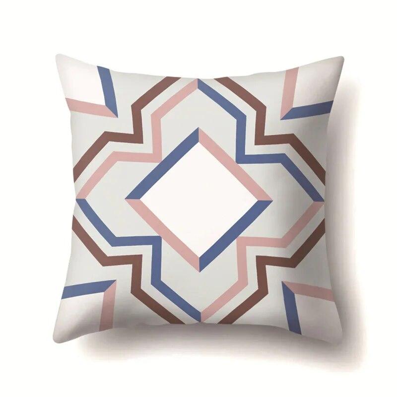 Geometric Creative One-sided Waist Pillowcase  Living Room Bedroom Home Sofa Cushion Cover