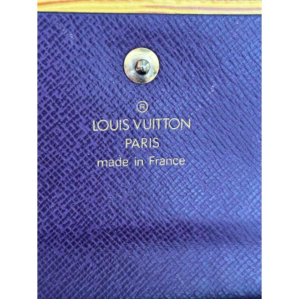 Used LOUIS VUITTON Epi Wallet