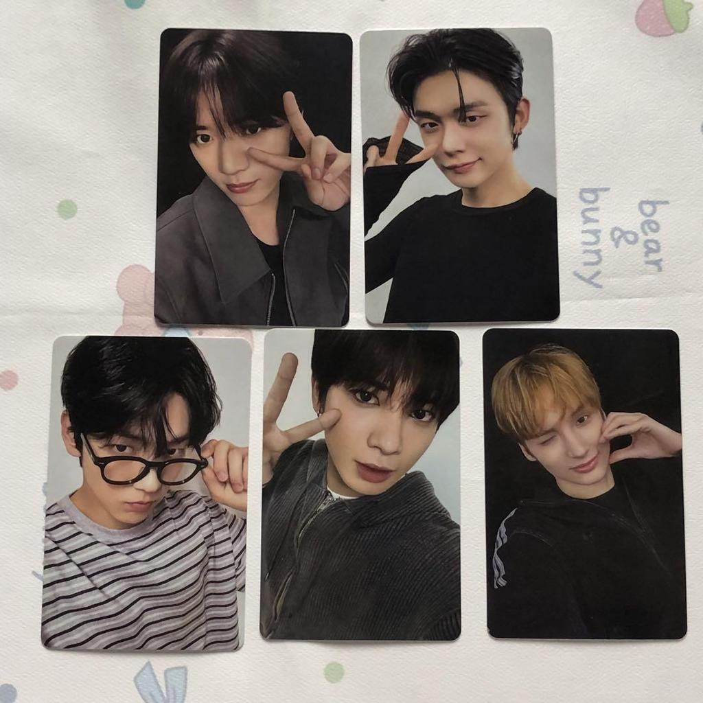 [USED] TXT LINE MUSIC Winner Play Music Trading Cards (5 Cards)