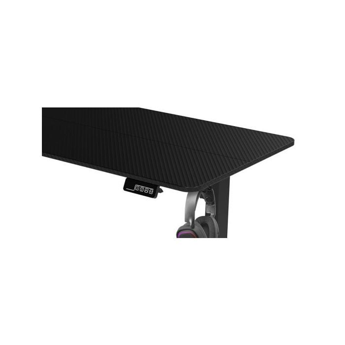 Bureau - MARS GAMING - MGD-ERGOPRO - Réglage Électrique 73-118cm - Surface Ergonomique - Métal Noir