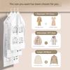 Clothes Hanger Type Vacuum Compression Bag down Jacket Vacuum Buggy Bag Vacuum Bag Coat Dustproof Clothes Hanging Bag