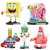 Balody SpongeBob Micro Building Blocks SquarePants Patrick Star Krabs Gary Squidward Tentacles Model Mini Brick Figure Toys