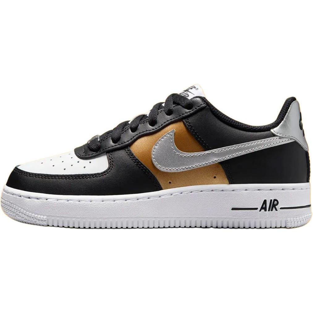 

Новые детские кеды Nike Air Force 1 с амортизацией, износостойкие, с низким верхом, для скейтбординга, черные/белые HV0937-010 35.5