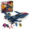 LEGO 76281 Marvel X-Men X-Jet, Airplane Toy, Fighter Jet with Superhero Minifigures : Wolverine