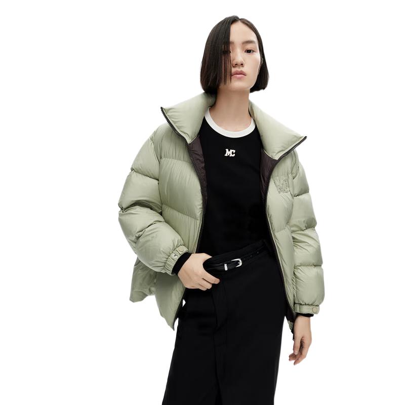 

MO&Co. Женская водонепроницаемая короткая куртка с высоким воротником на утином пуху M (165)