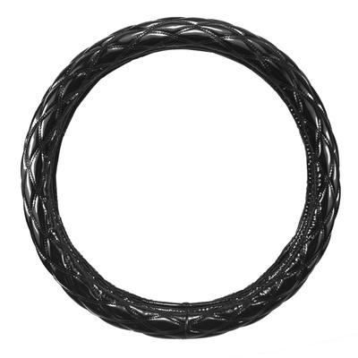 ZATOOTO LY35-B Extra Thick Steering Wheel Cover, 2HS (17.7 - 18.1 Inches (45 -