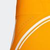 Adidas X Stella McCartney Truepace Logo Print Tight Fitness Shorts Women Shorts Deep-Orange Yellow HS1709