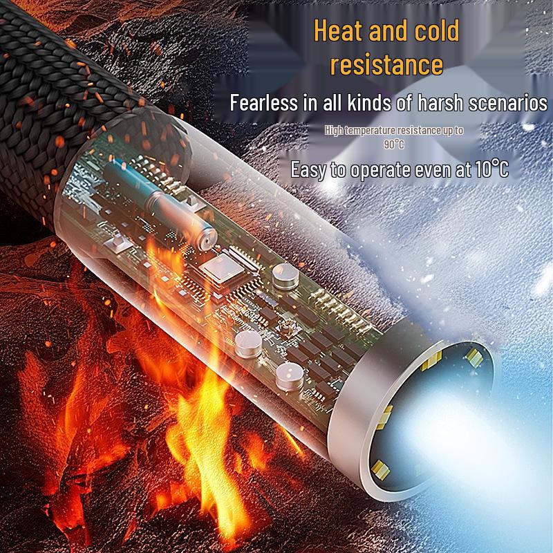 360° Steering Endoscope for Duct and Engine Inspection with HD Screen