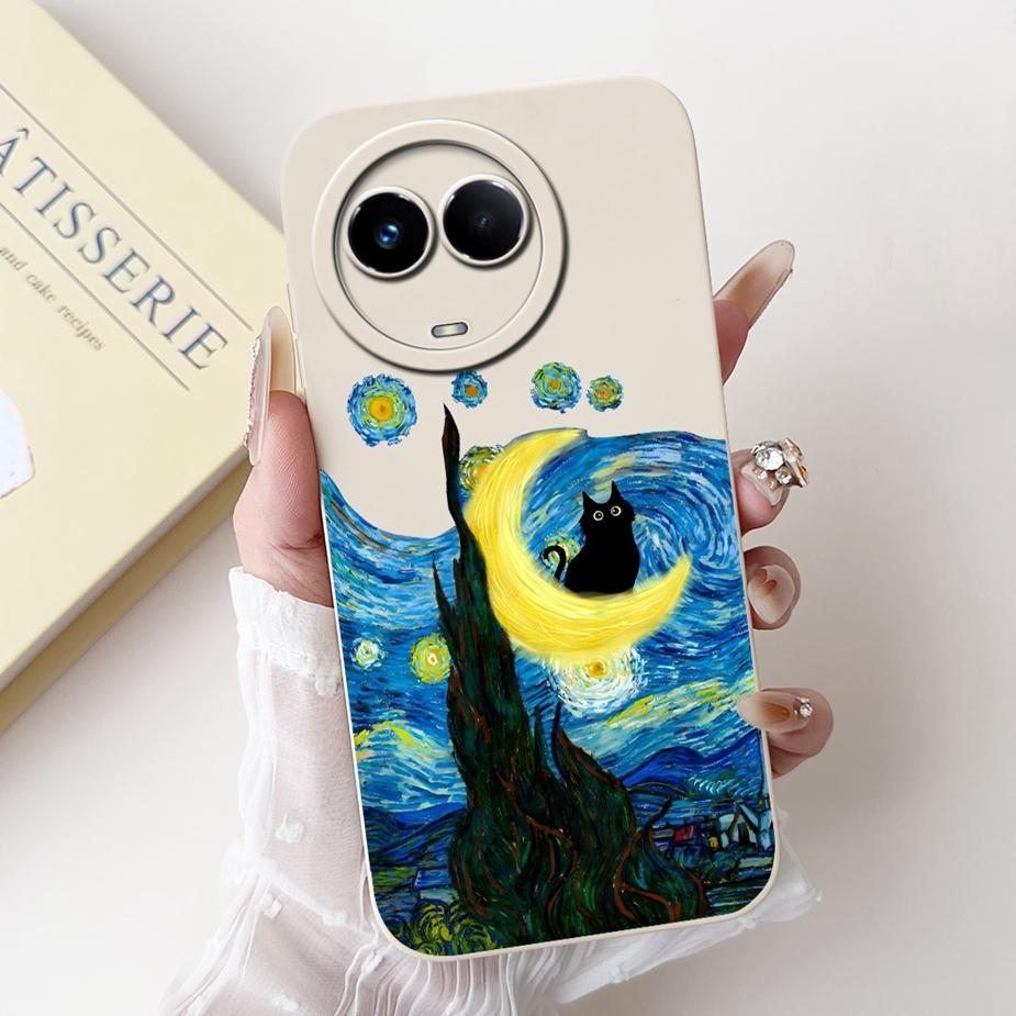 For Realme 11 5G Case RMX3780 Stylish Candy Painted Cover Shockproof Phone Case For Realme 11X Realme11 5G Soft TPU Fundas Coque