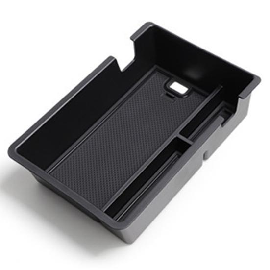 Center Console Organizer for BYD Yuan UP 2024 2025 OEM Fit Armrest Storage Box Tool-Less Installation 5L Sliding Lid Bin