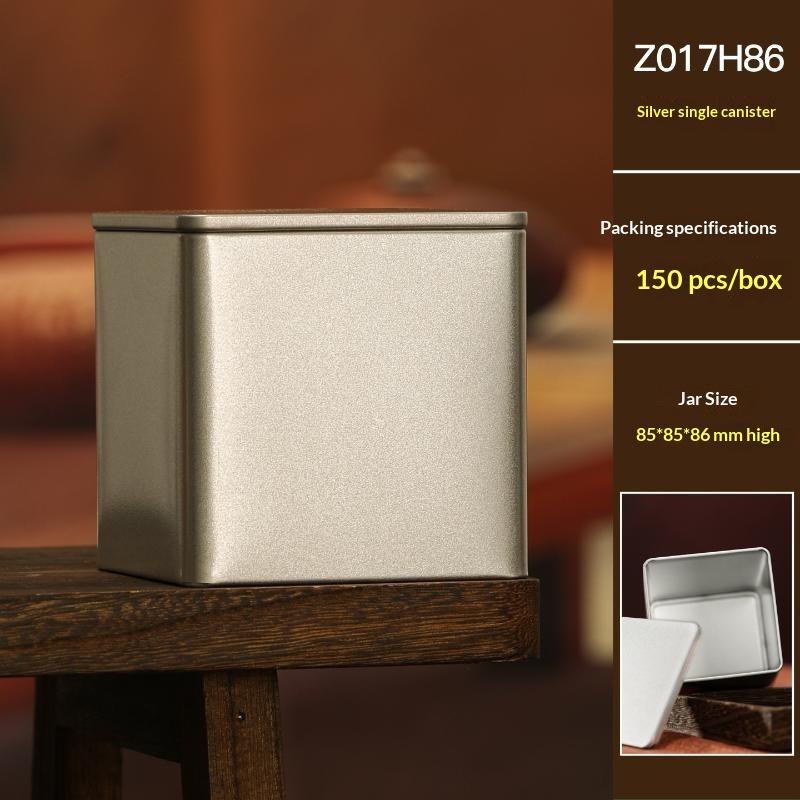 Coffee Bean Tea Leaf Sugar Storage Jar Empty Tea Tinplate Container Condiment,Coffee Bean Pot Containers Desktop Tea Bag Tin