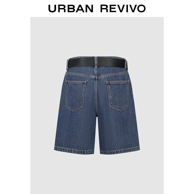 

UR Women s Retro Washed Belted Denim Capris 30