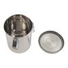 Rust Resistant Stainless Steel Food Storage Canister 520 1000 1600 2500ml