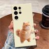 Angry Fat Cat Pattern For Samsung Galaxy S25 S24 Ultra S23 S22 S21 S20 Ultra FE Plus Note 10 20 Lite Fashion Soft Cover