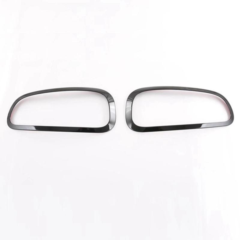 2Pcs Rear Tail Light Lamps Frame Taillight Ring Decorative Cover Trim For MINI Cooper Clubman