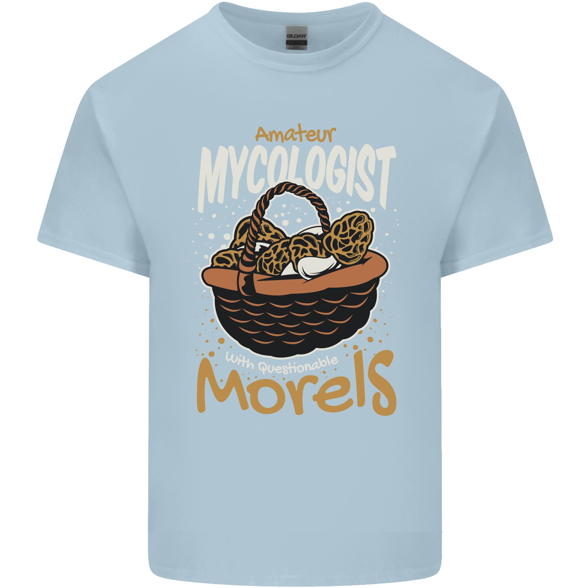 Amateur Mycologist Funny Mushroom Unisexs Light Cotton TShirt S