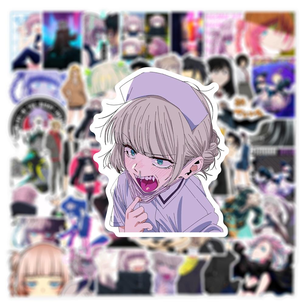 10/30/50pcs Japanese Anime Call of the Night Stickers Cartoon Decals DIY Skateboard Helmet Scrapbook Cool Graffiti Sticker Packs