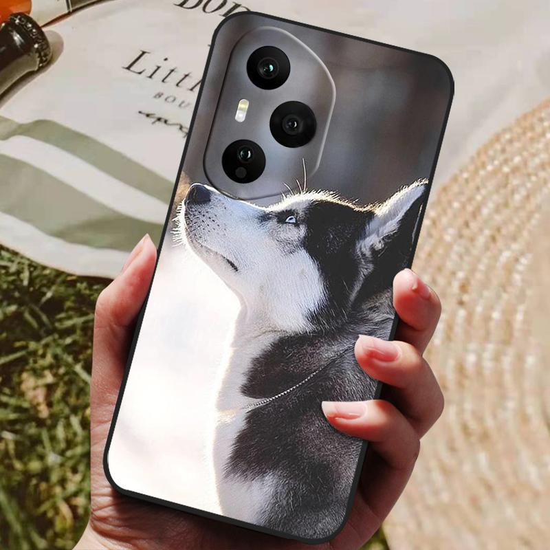 For Honor 400 Pro Case Soft Silicone Cover Black Bumper TPU For Honor 400 Pro 5G Case Honor400 Global Funda Phone Cases Cover