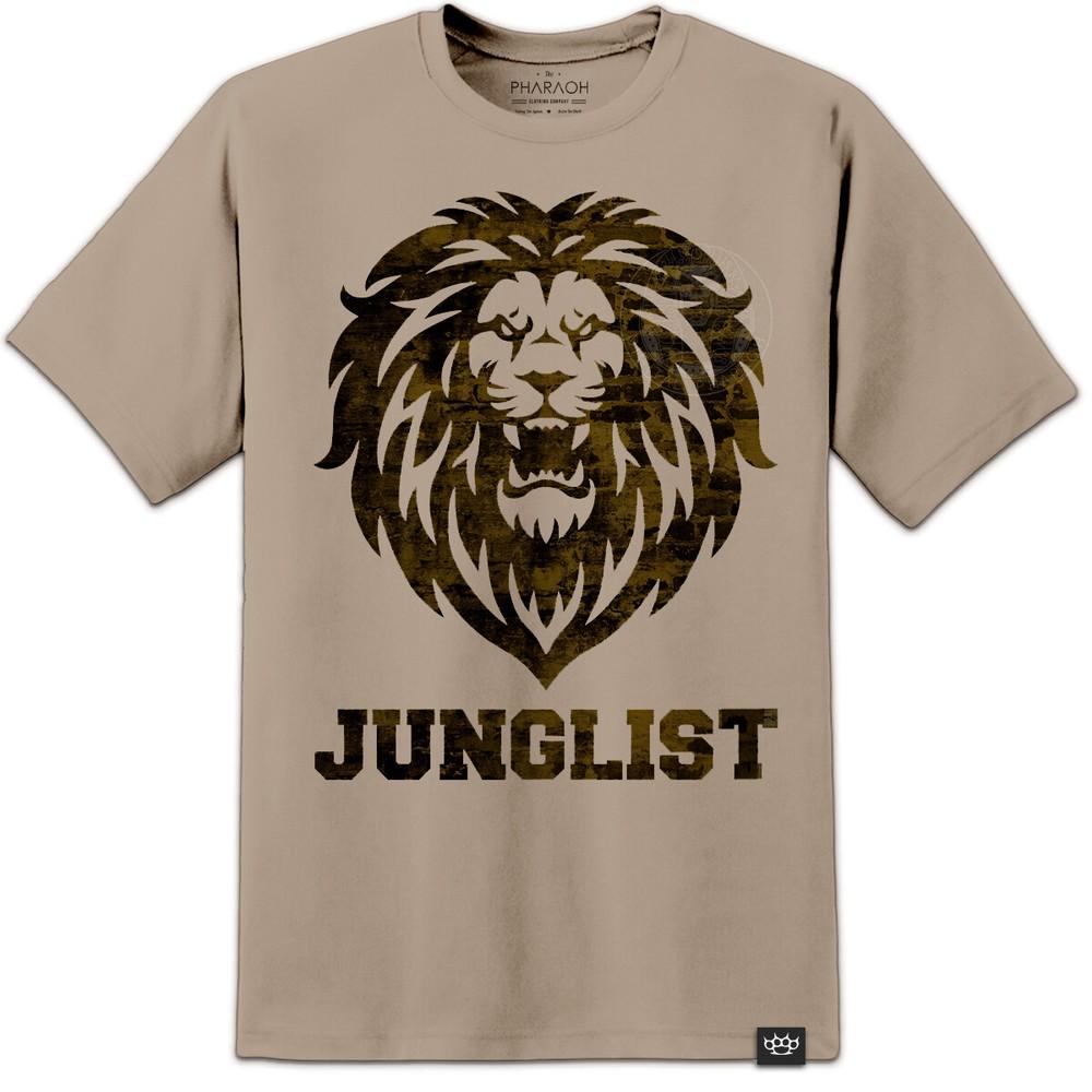 

JUNGLIST DJ T SHIRT TOP Lion DNB Drum and Bass Jungle Serato Pioneer 1210 CDJ Mens XL