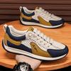 Sports Men's Shoes Summer Breathable Hollow Mesh Board Shoes Men's Lightweight Soft-soled Casual Shoes
