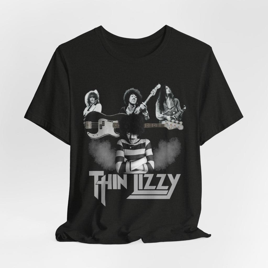 Thin Lizzy T-Shirt | Rock Band Tee , Thin Lizzy Music Unisex Tee