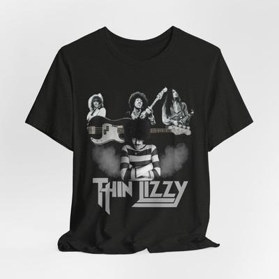 Thin Lizzy T-Shirt | Rock Band Tee , Thin Lizzy Music Unisex Tee