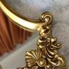 Vintage Carving Wall Mirrors Home Room Decoration Makeup Mirror Living Room Bedside Decoration Ornament Home Frame Picture Gifts