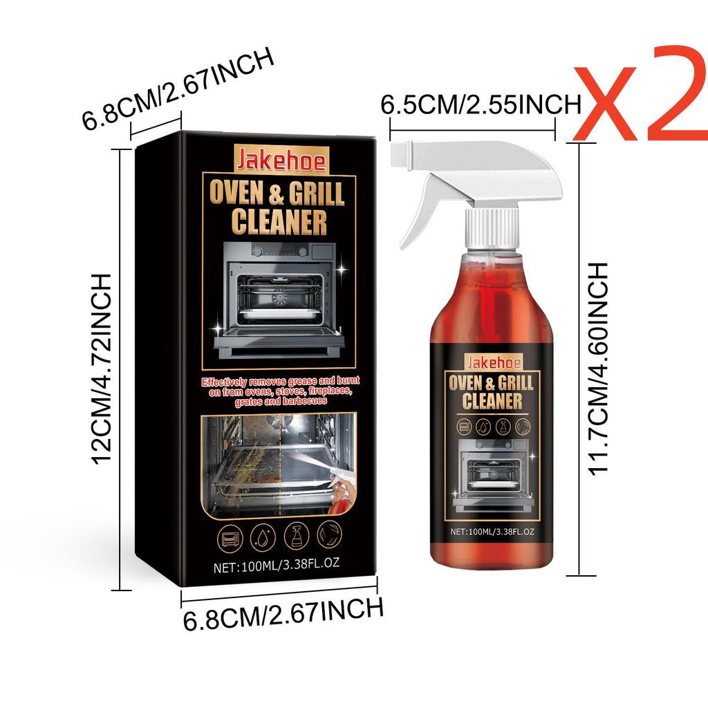 Stove Oven Foam Cleaner Quick Cleaning Inner Wall Dirt Grill Oil Stains Food Residues Unpleasant Odour Grease Stove Oven Cleaner