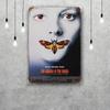 Silence of the Lambs Retro Vintage Tin Sign Poster Decorative Plaque Metal Plate Wall Decor